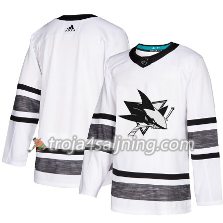 San Jose Sharks tröja Blank Vit 2019 All-Star Adidas Authentic - NHL Tröjor Herr San Jose Sharks tröja Blank Vit 2019 All-Star Adidas Authentic - NHL Tröjor Herr